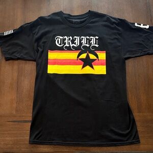 Black Scale Trill Pimp C Shirt Large